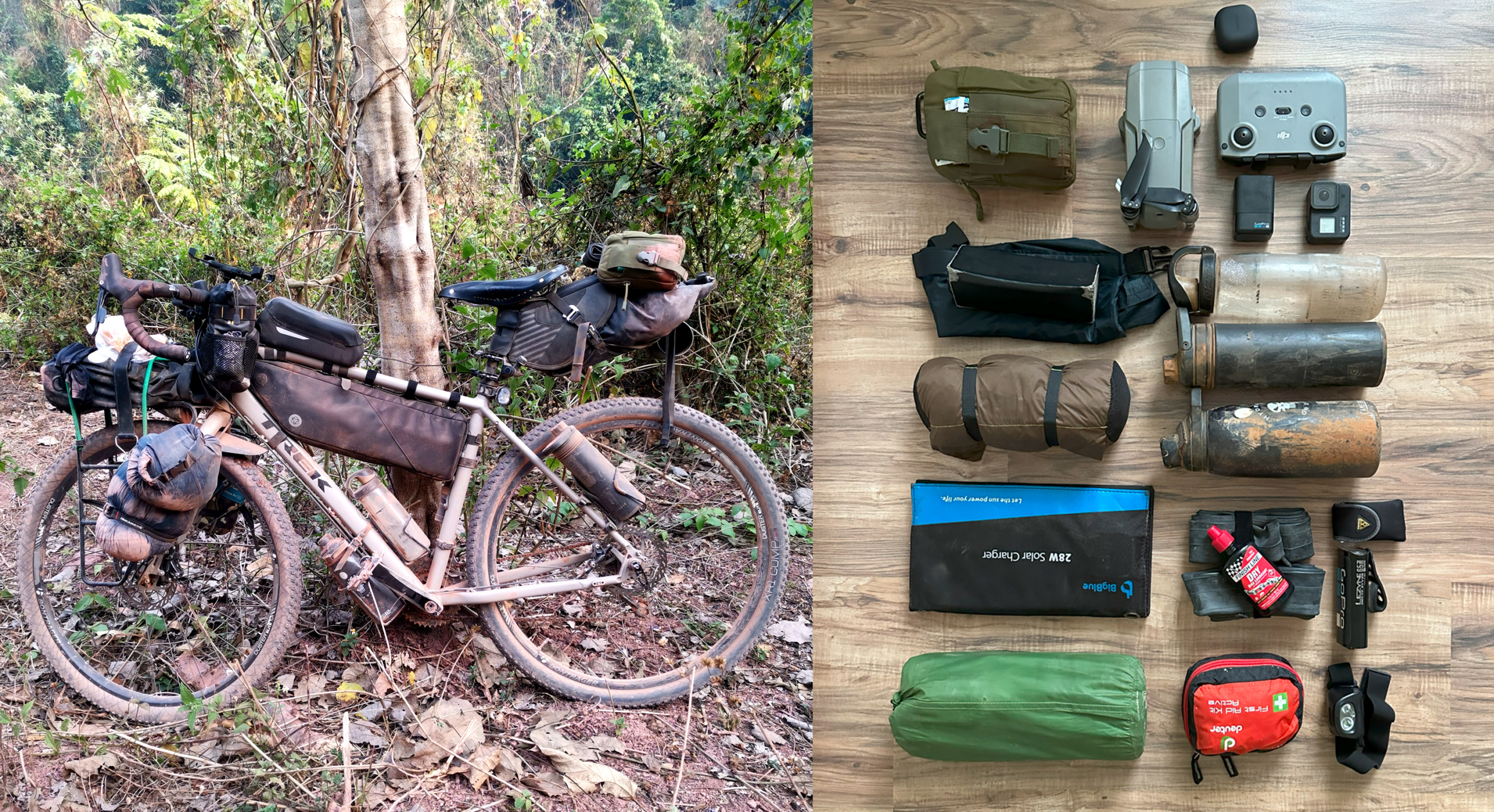 Bikepacking durch Laos – Ausrüstung